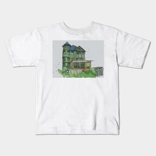 Green house from Mackinac Island Kids T-Shirt